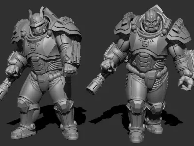Uruks - Aspect of Contempt 1 3D print model