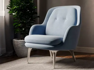 FRI JH4DS Chair 3D model