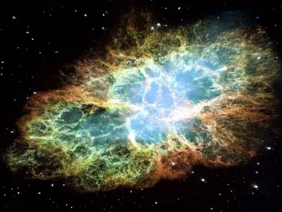 Crab Nebula 3D model