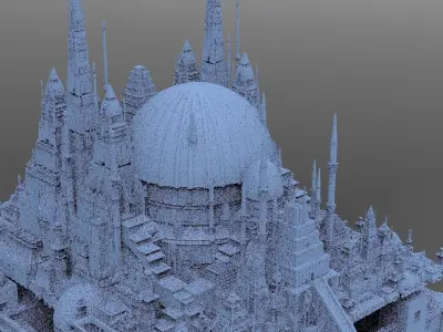 Kingdom of Heaven Crusade Domes 3D model