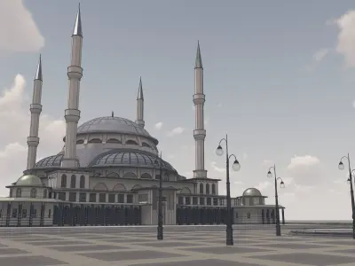 TCCB Millet Camii 3D model