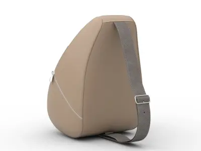 bag - crossbody bag Low-poly 3D model