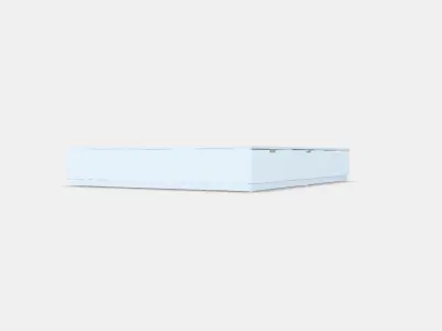 NORDLI Bed frame with storage Low-poly 3D model
