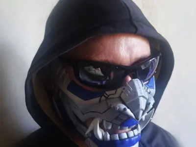 Cyber Punk Mask 3D print model