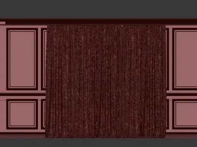 Curtain Set 312 3D model