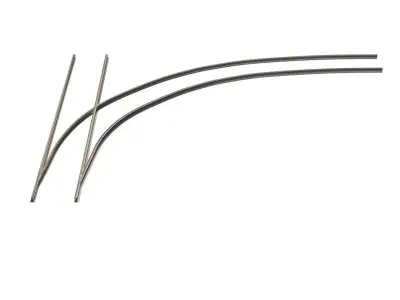 Tram Rails Element - Right Turn 3D model