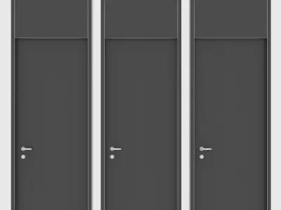 Door set 03 3D model