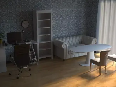 Interior design 3D model 17