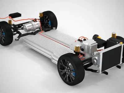  Generic Electric AWD Vehicle Suspension 