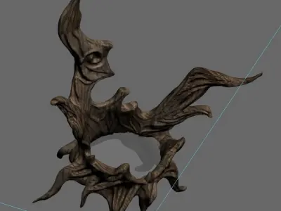 Xinshoucun - root - light 3D model