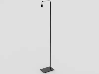 Pipe Floor Lamp Free 3D model