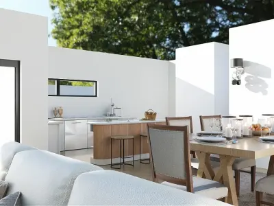 Kitchen Island 3D model