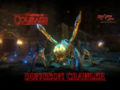 Creatures of Courage - Dungeon Crawler Low-poly 3D model