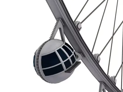 Ferris Wheel  High Roller 3D model