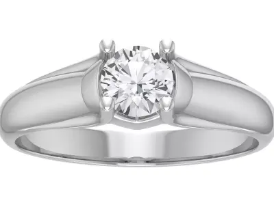 Women Ring  Render 3dm STL OBJ FBX Details 3D print model 99