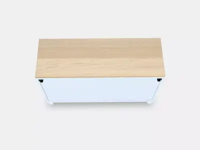 BESTA Storage combination with doors 23 Low-poly 3D model