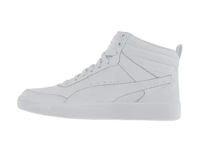 Puma Rebound Street V2 L White Low-poly 3D model