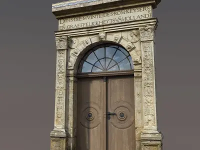 Door Portal Low Poly 79 3D model