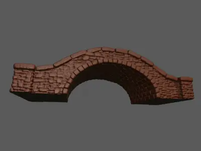 Stone Bridge 3D Print 3D print model