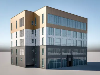 building office 3D model