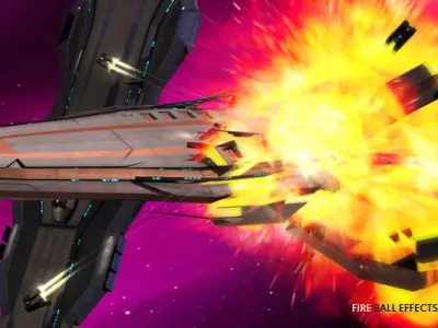 Battle Cruiser LP Low-poly 3D model