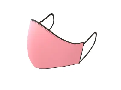 Mask v1 005 Low-poly 3D model