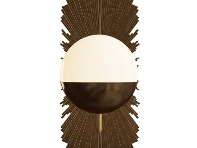 Starburst Sconce 3D model