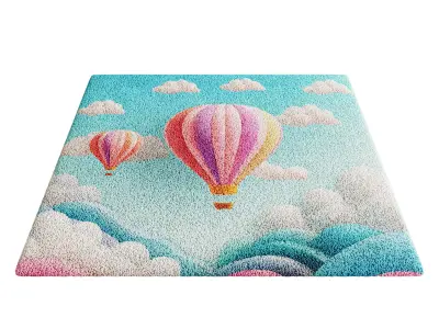 Kids Carpet Set 47 3D model