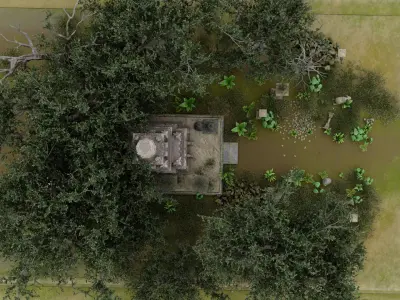 kali old temple  3D model