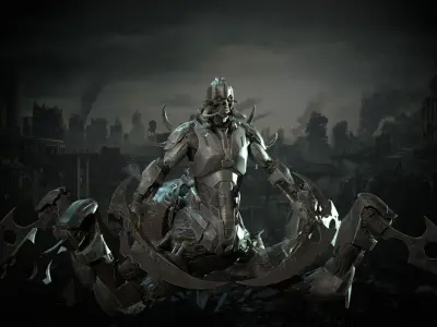 Pavuk Low-poly 3D model