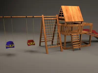 Playground Set 3D model