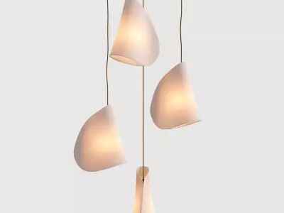 3D Bocci 21 Single Pendant model Low-poly 3D model