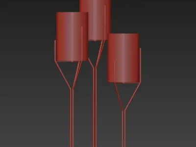 Arborescence CVL Luminaires Floor Lamp 3D model