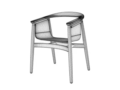 Pelle Armchair 3D model