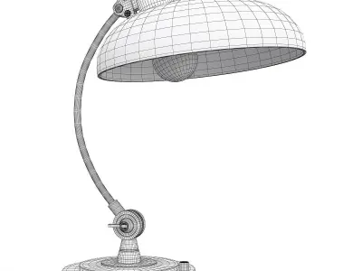 BRUNO TABLE LAMP Low-poly 3D model