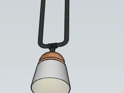 Oxford Hang Single Pendant by Urban Electric 3D model