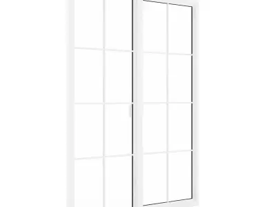 White Window 12 3D model