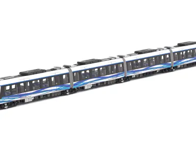 Hitachi Rail Driverless Metro Thessalonikis 3D model