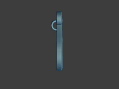 Musical Stand Pendant 3d Model 3D print model