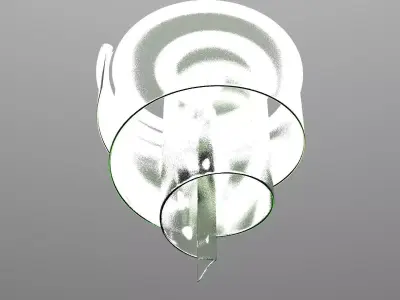 Lighting Low-poly 3D model