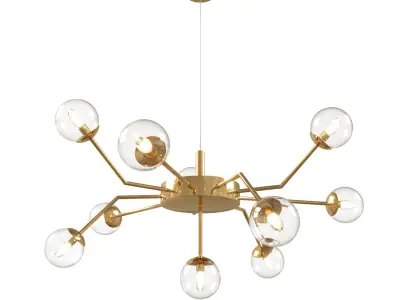 Atom Ceiling Lamp 3D model