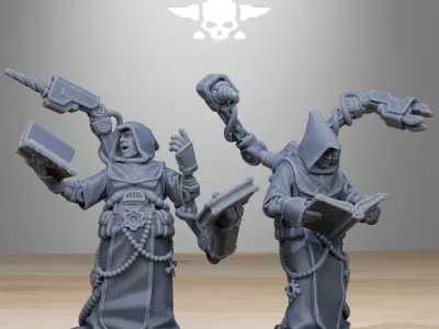 Scavenger Monks 3D print model