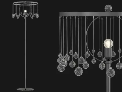 Aubrey Floor Lamp 3D model