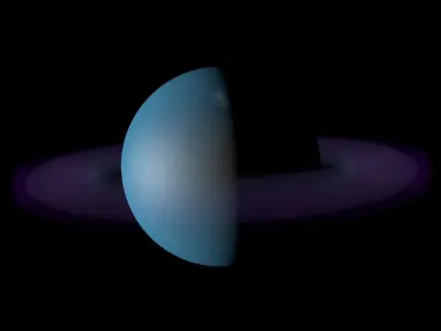 Uranus planet 3D model