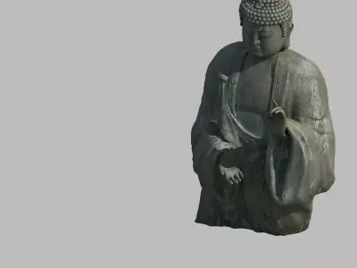 Forest - Religion - Buddha Image 04 3D model