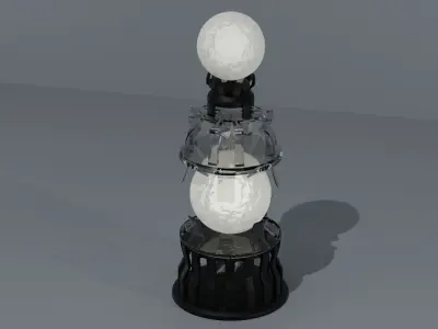 Mystic Moon Lamp 3D model