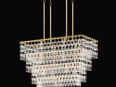Modern Decorative Ceiling Pendant Lamp YINGWEI 723 3D model