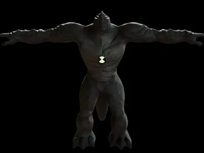 Ben 10 Humungousaur 3D Model 3D model