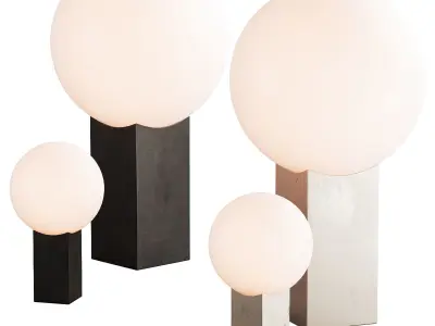 316 lighting fixtures 23 101 copenhagen Hoop Table Lamp 3D model