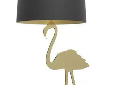 Crazy Flamingo Lamp by Design By Us 3D model